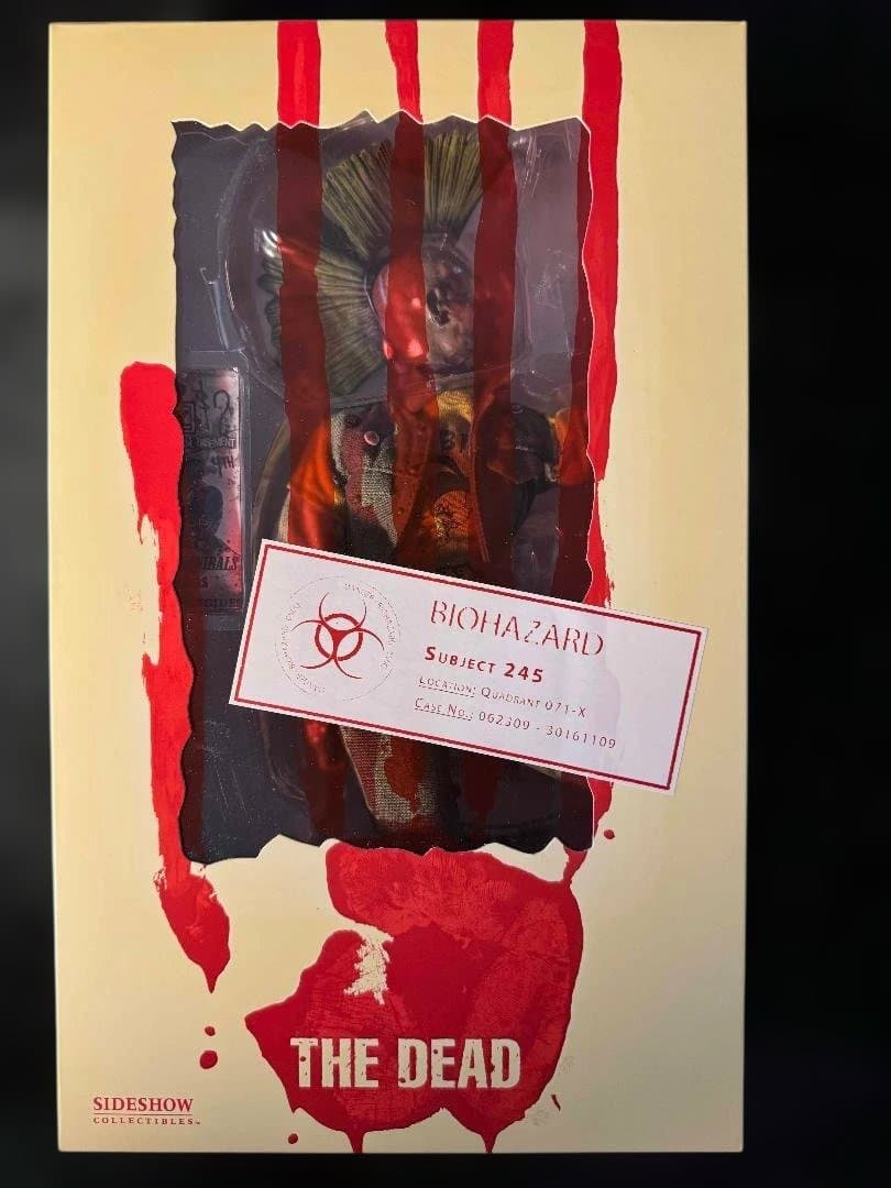 【未開封】サイドショウ バイオハザード THE DEAD ゾンビフィギュ
