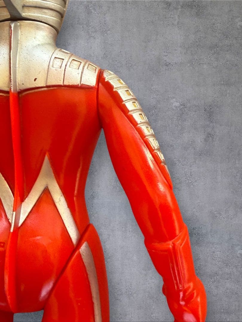 【当時物】1988年 日本製 バンダイ ウルトラセブン ソフビ ビッグサイズ