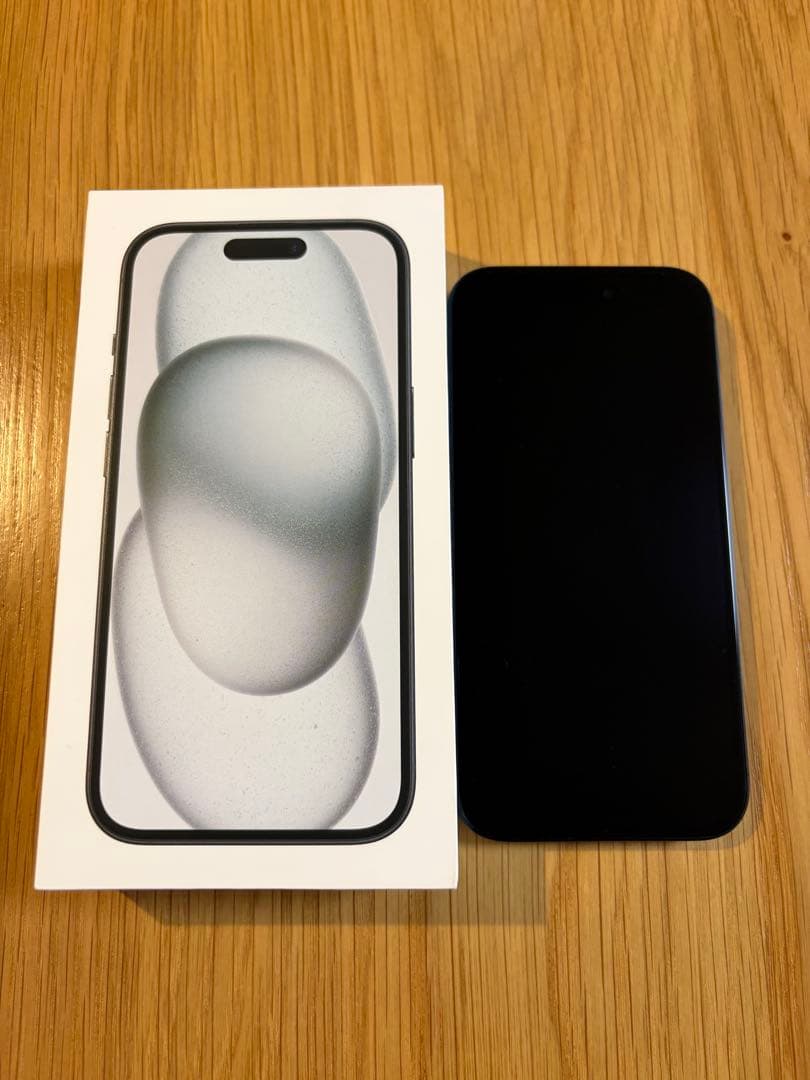 【保証期間残あり】【極美品】 iPhone15 本体 simフリー 128GB