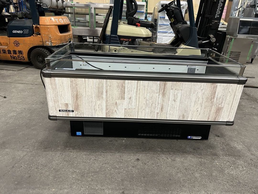 N-782ガリレイ平形冷凍オープンショーケース