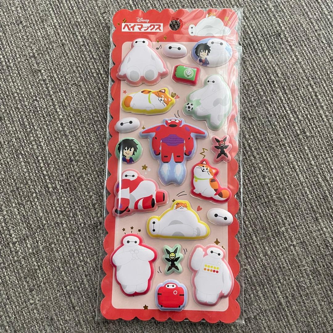 ま*得様 ボンボンドロップシール　スティッチ　モンスターズインク　ベイマックス