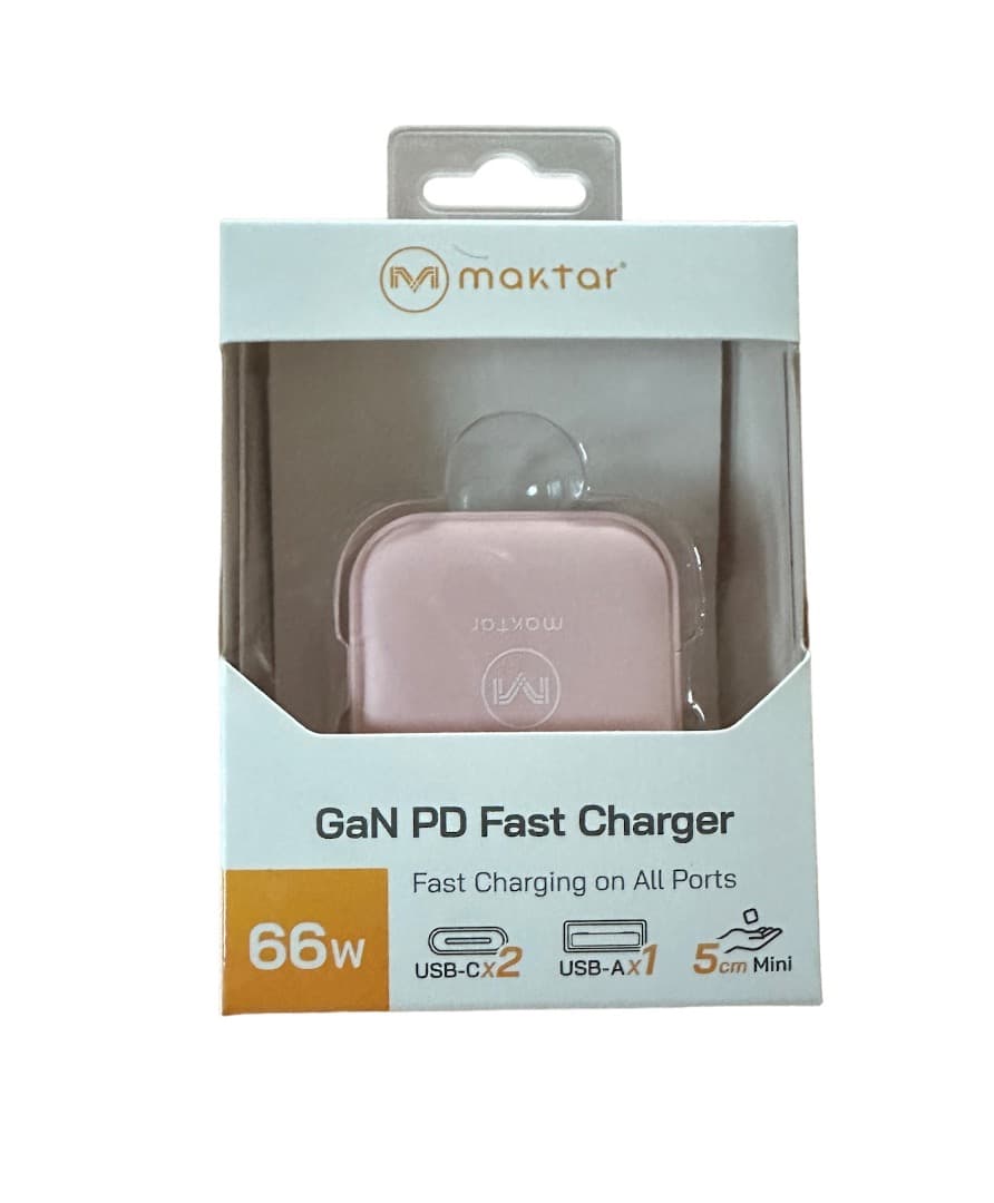 【新品未使用】Maktar 66W GaN PD 充電アダプタ