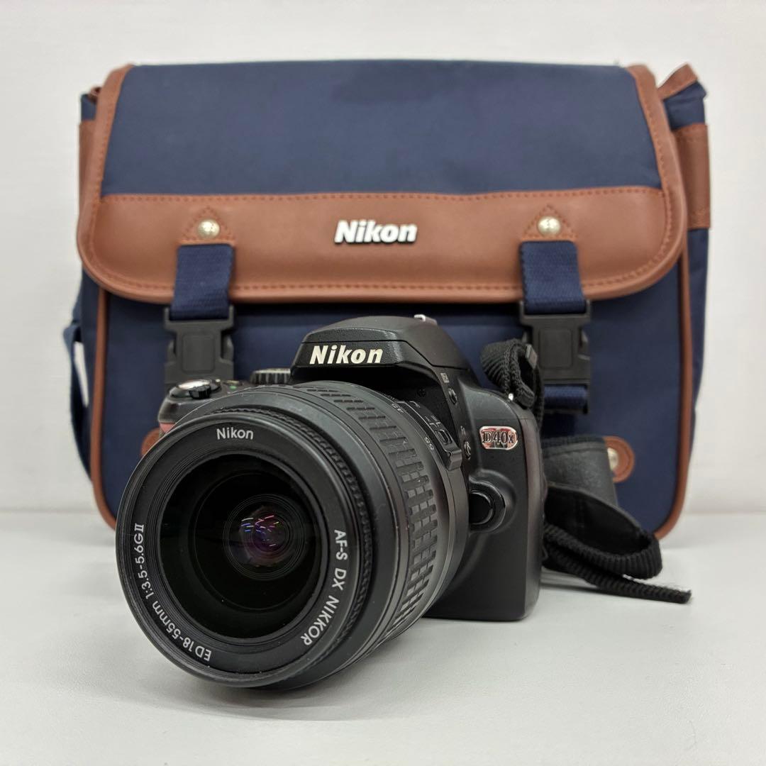 【動作品】 Nikon D40x ニコン 一眼レフカメラ ケース付き