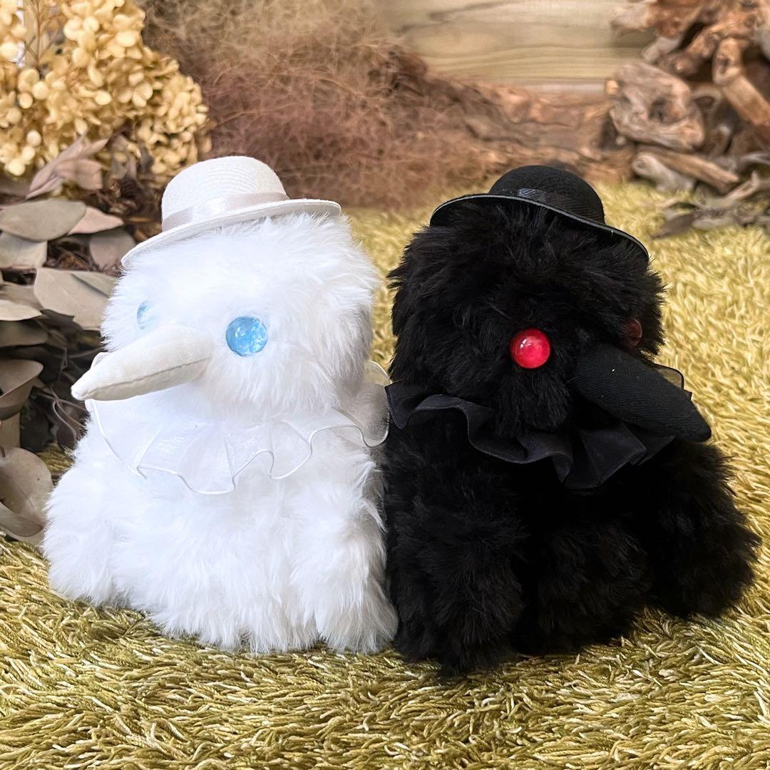 【sample】　あみぐるみ　オーダーメイド　ぬいぐるみ　アートドール　カラス