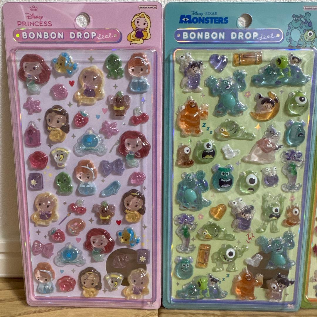 正規品　ボンボンドロップシール　ディズニー　3種類