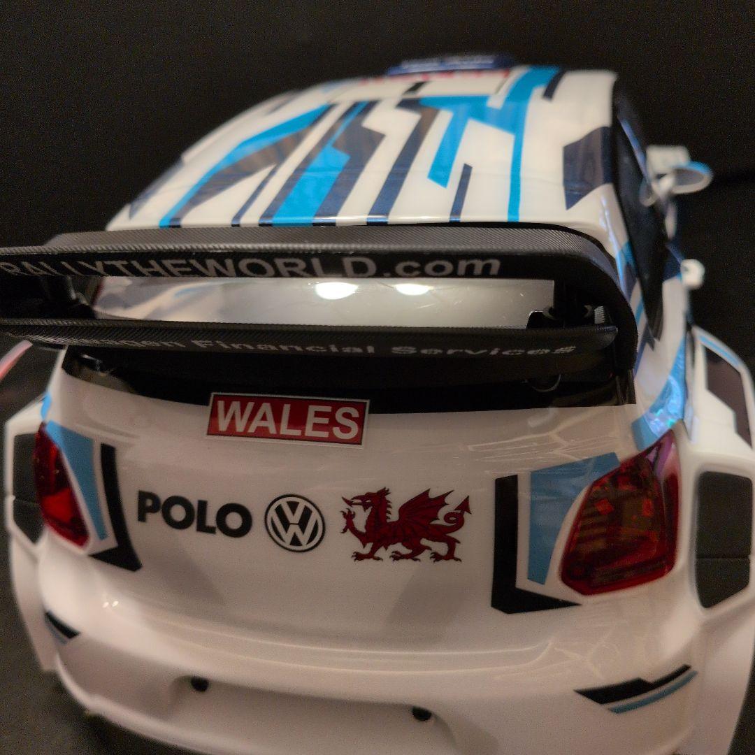 Volkswagen Polo ラジコンカー ボディのみLED付き