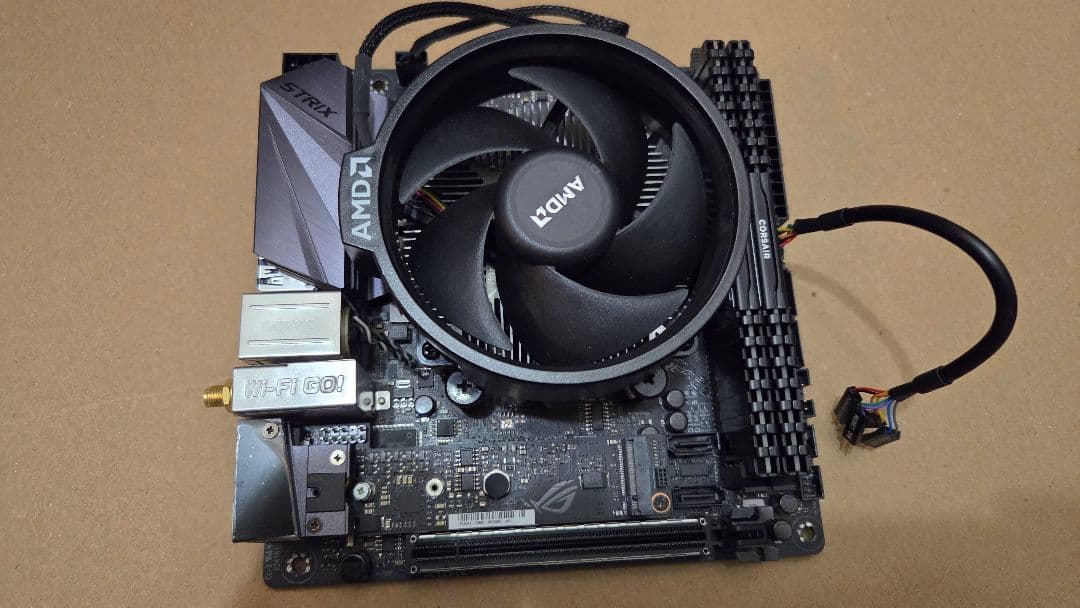 マザーボード ROG STRIX B450-I GAMING Ryzen5 2600 8GB