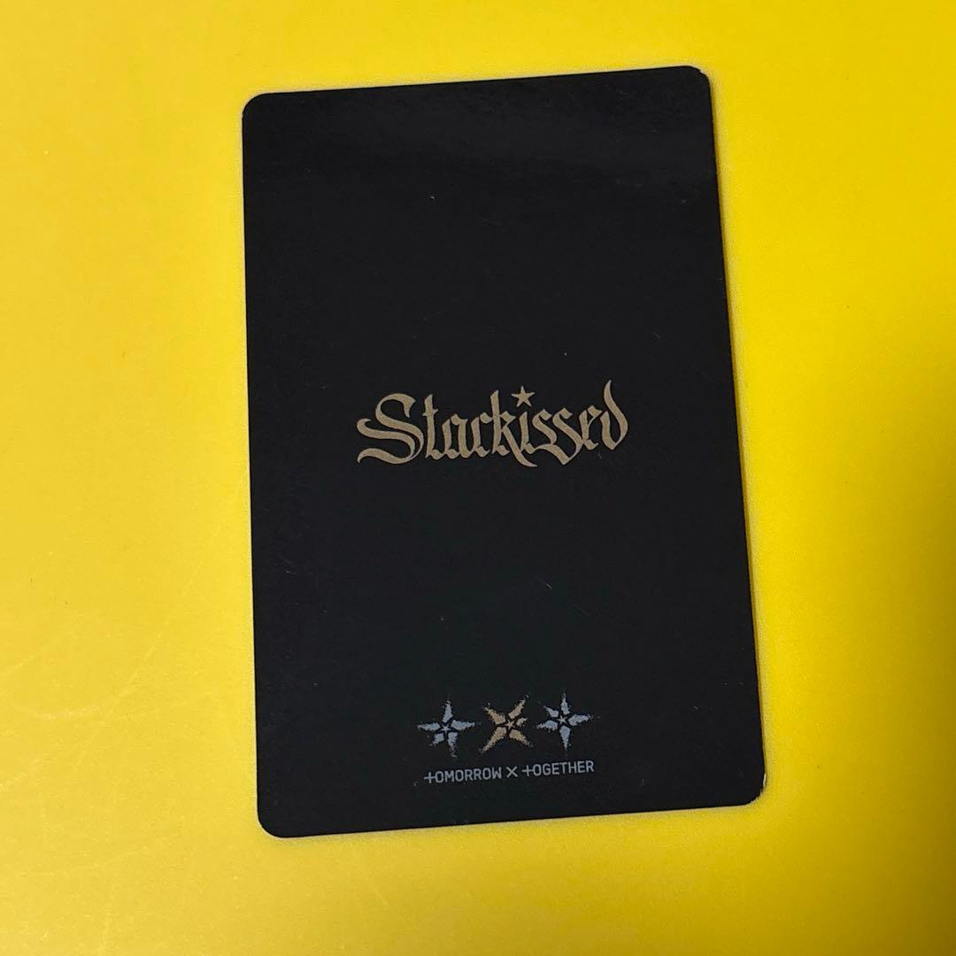 新品　TXT starkissd メンバー全員セルフィーフォトカード　当選トレカ
