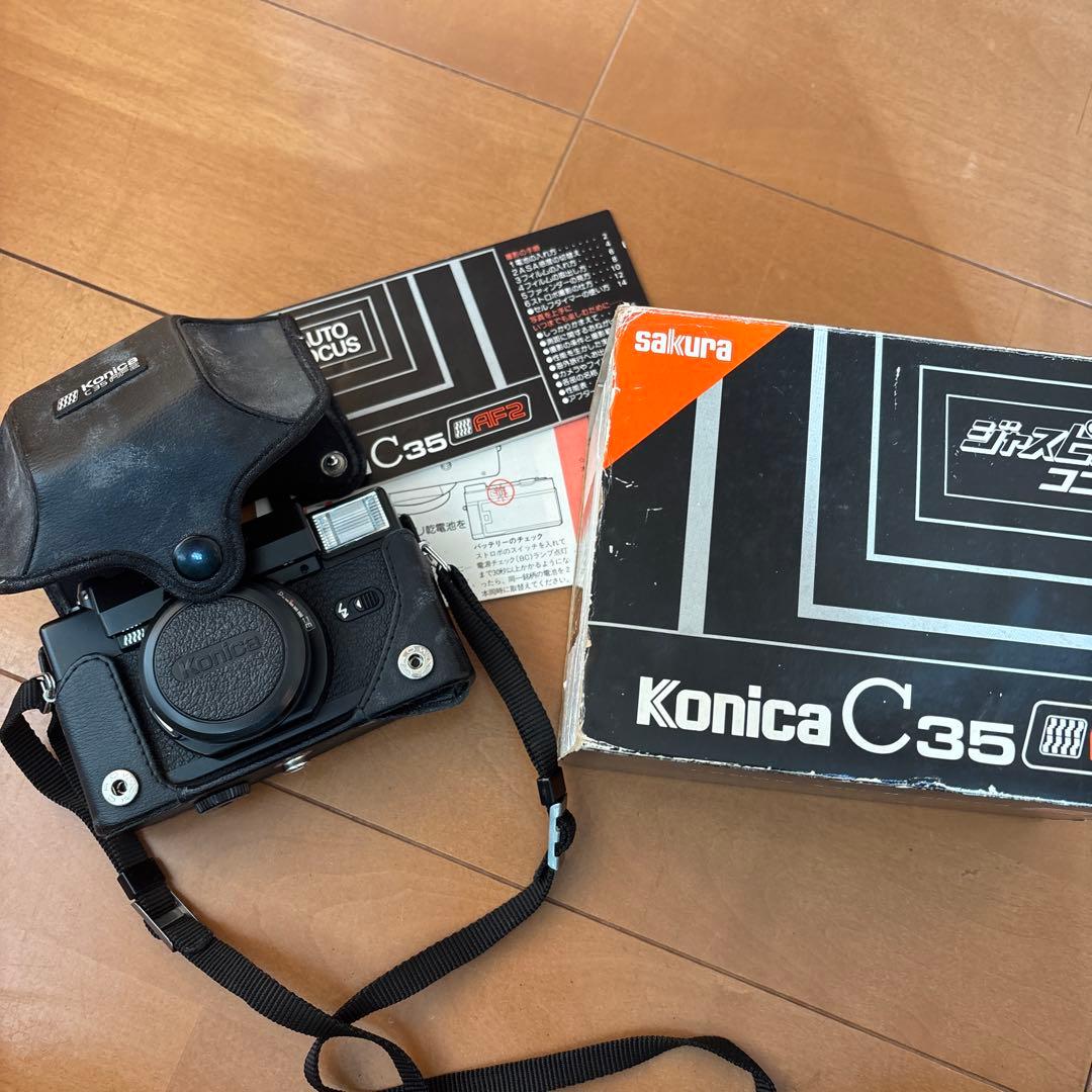 Konica C35 AF2 コンパクトフィルムカメラ