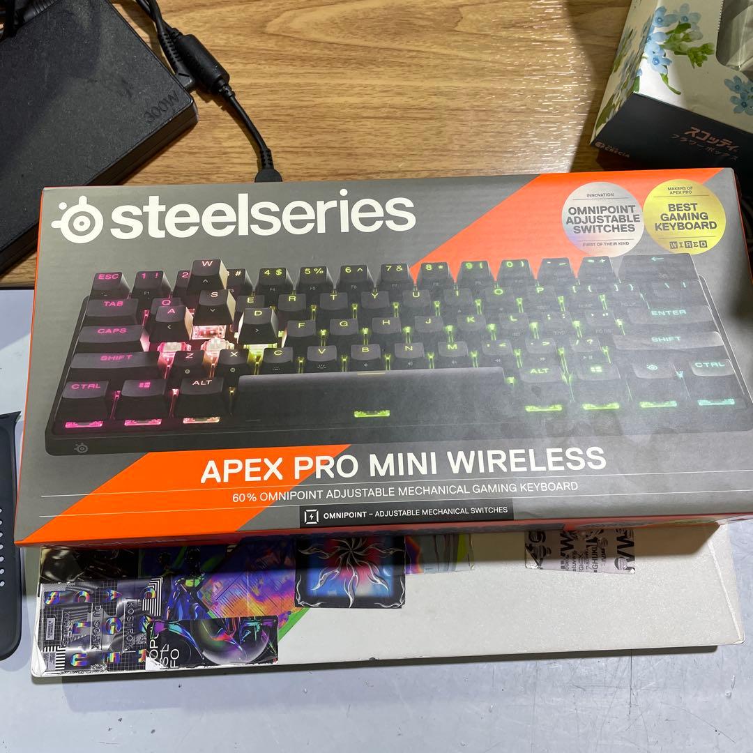 Steelseries ラピッドトリガー 搭載 ゲーミングキーボード