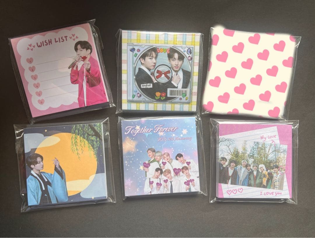 BTS バンタン　2026 新作　メモ帳　メモ　50枚