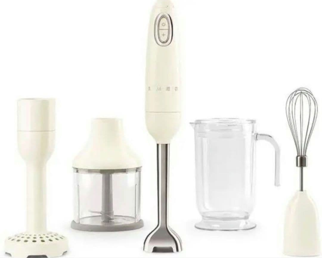 破格！　SMEG スメッグ　クリーム　ホワイト　ブレンダー　マッシャー
