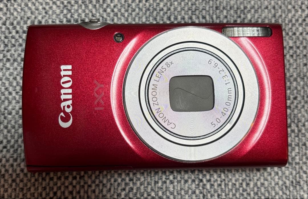 Canon IXY200 コンパクトデジタルカメラ レッド　バッテリー付き