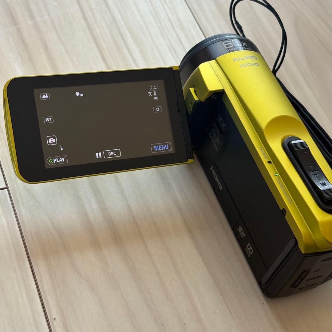 JVC EverioR GZ-R480-Y シトロンイエロー 本体おまけ付き