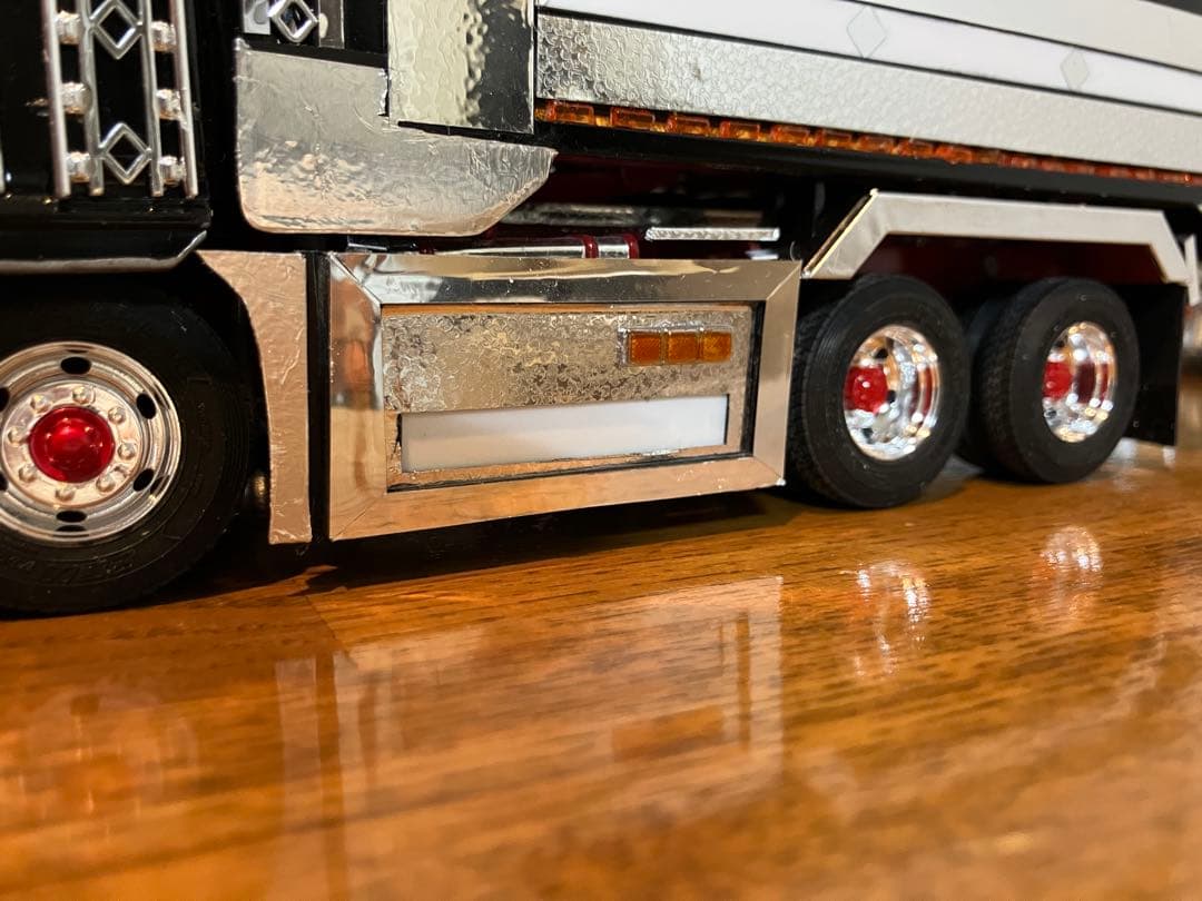 デコトラ、プロフィア、デカ箱、ダンプ、1／32、完成品