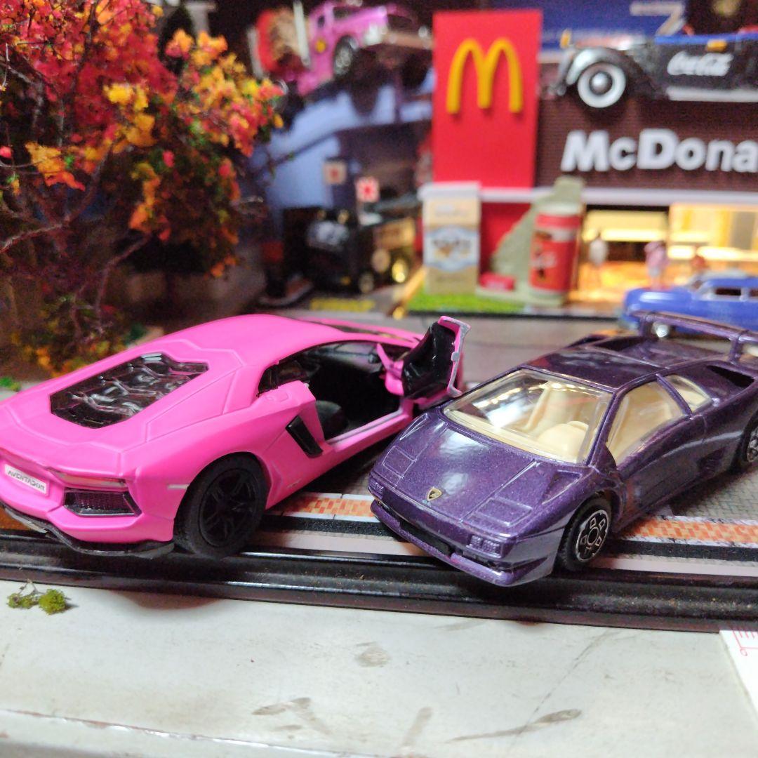 商品Ｎｏ.３７４５★木製コレクション・ケース＆ＬＡＭＢＯＲＧＨＩＮＩメーカー色々