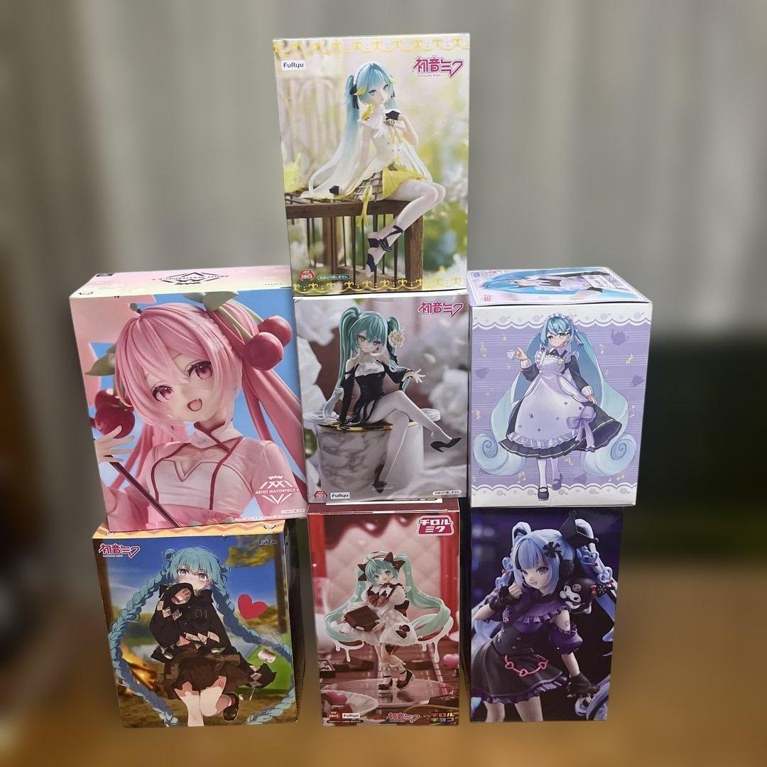 美少女　初音ミク　最新含むプライズフィギュア　 まとめ売り
