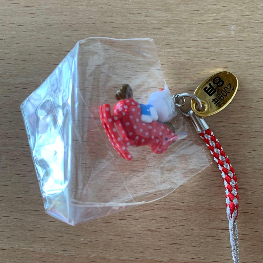 売上達成　サンリオ　ハローキティ 根付 ご当地キティ 2008年 木馬　8月