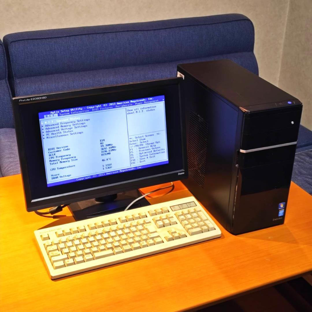 iiyama製ミニタワーPC Corei7＋iiyamaモニター＋KB