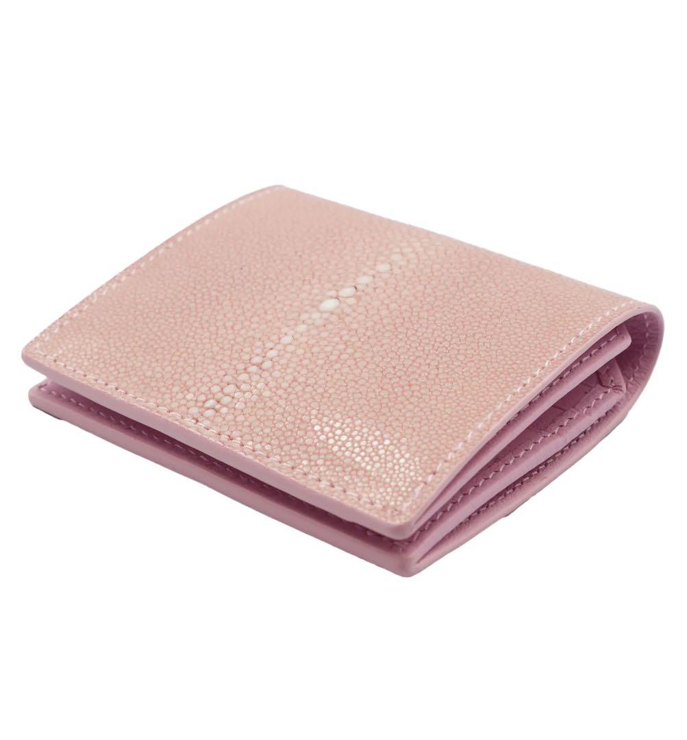 ガルーシャ ミニ財布 ポリッシュ パウダーピンク