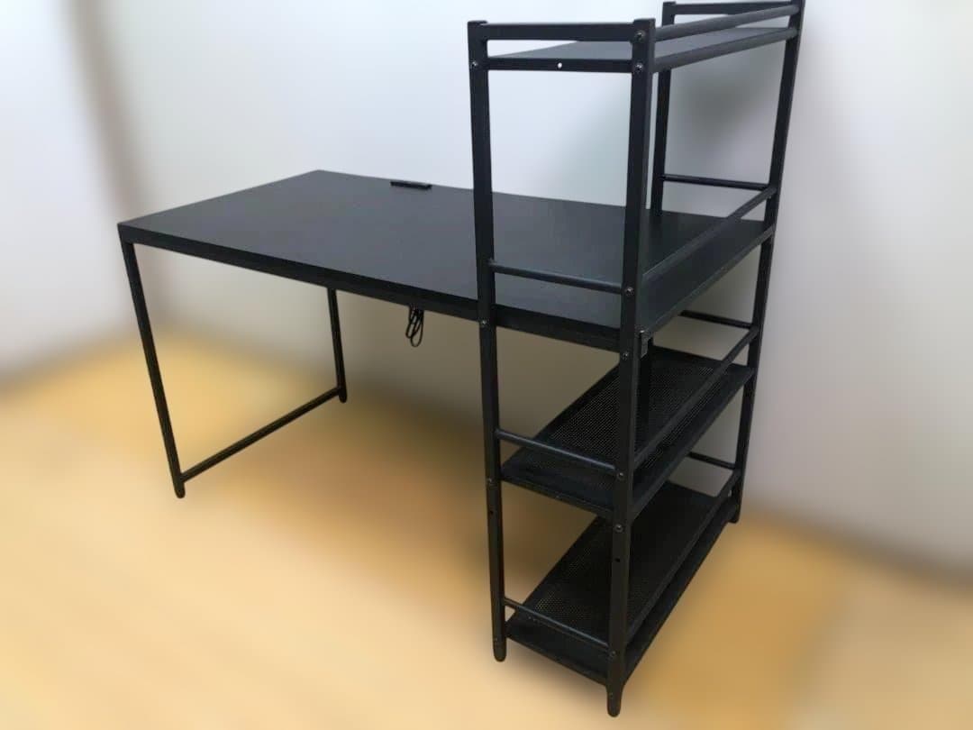 送料無料 山善 ラック付き MRPE-1260 PCデスク 251124