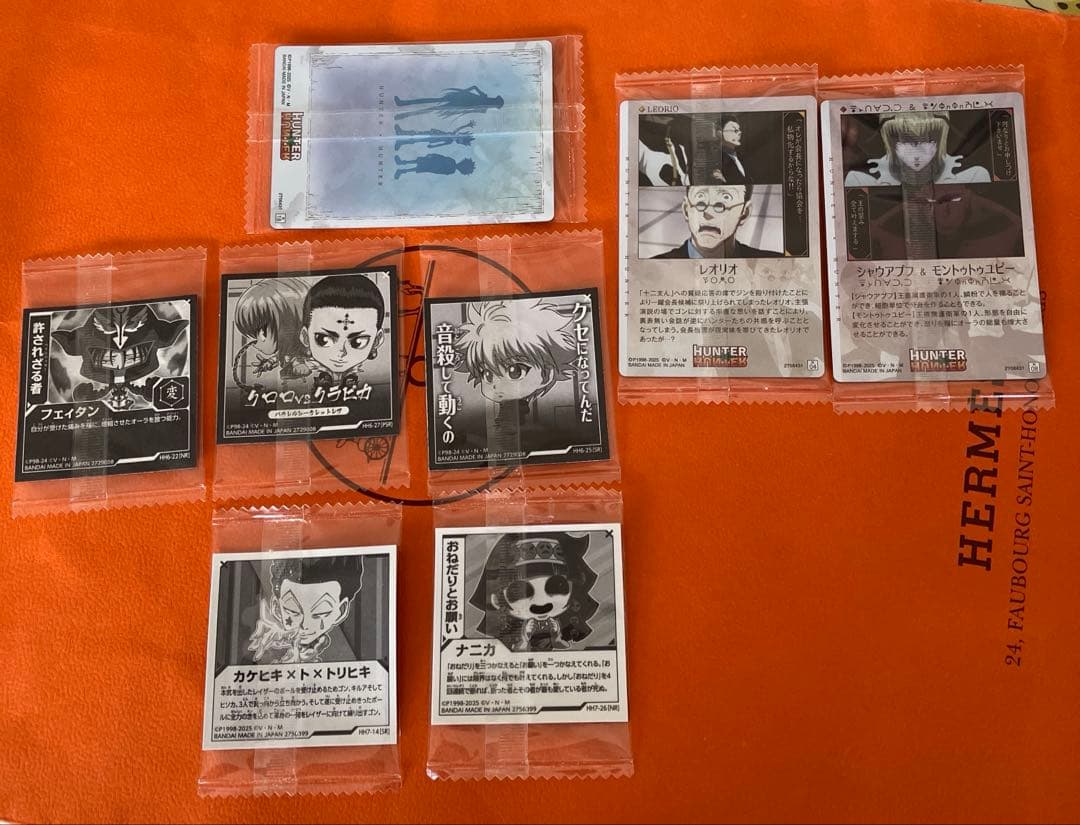 hunter×hunter piikaクラピカパスケース、イルミちびきゅん、他