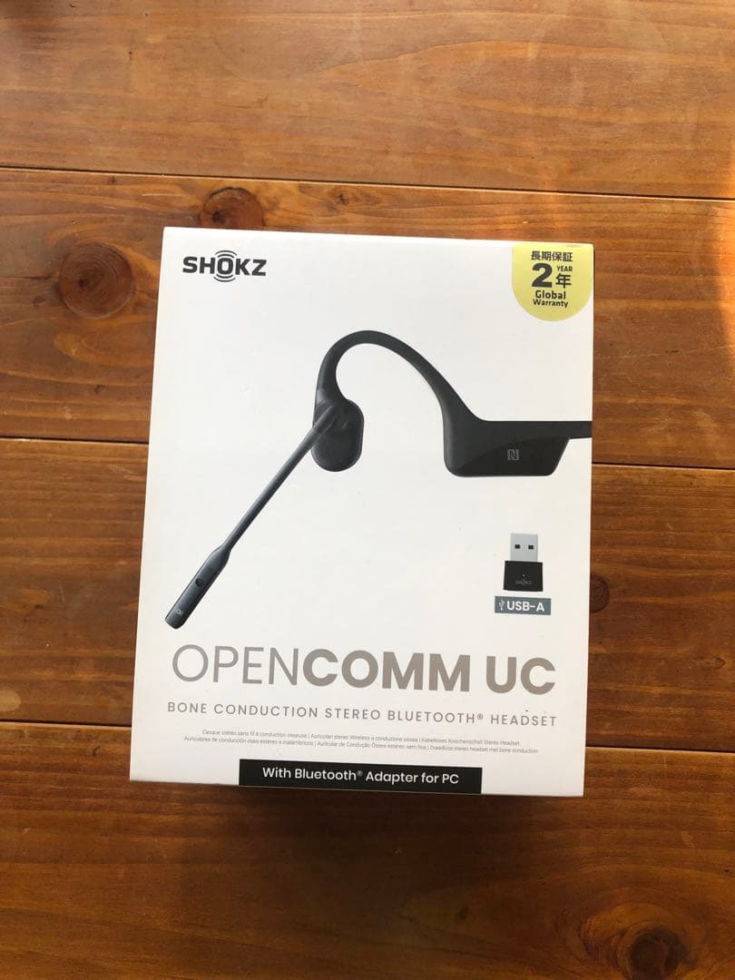NKさま　SHOKZ OPENCOMM ワイヤレスヘッドセット