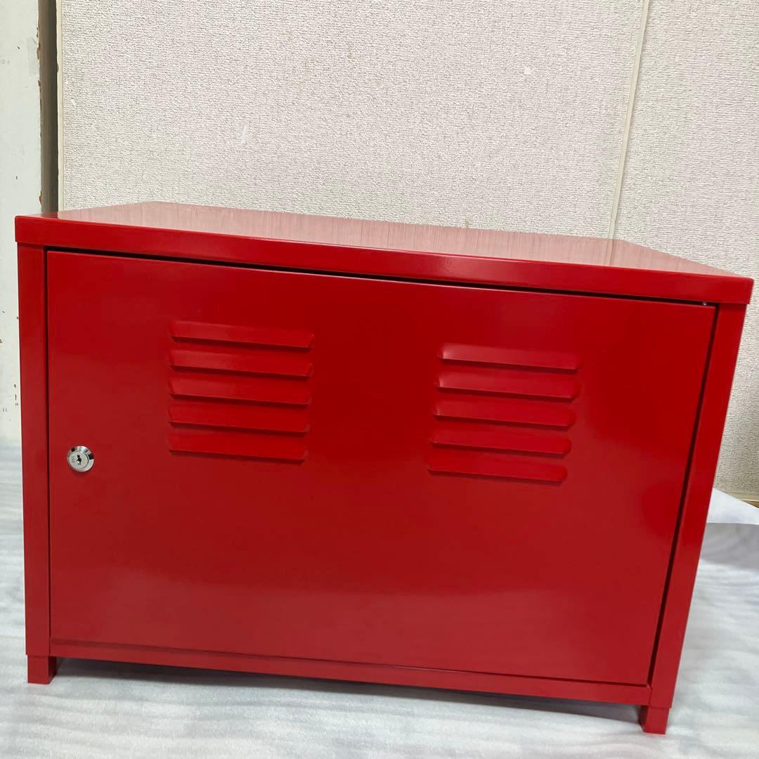 IKEA イケア PSキャビネット　赤
