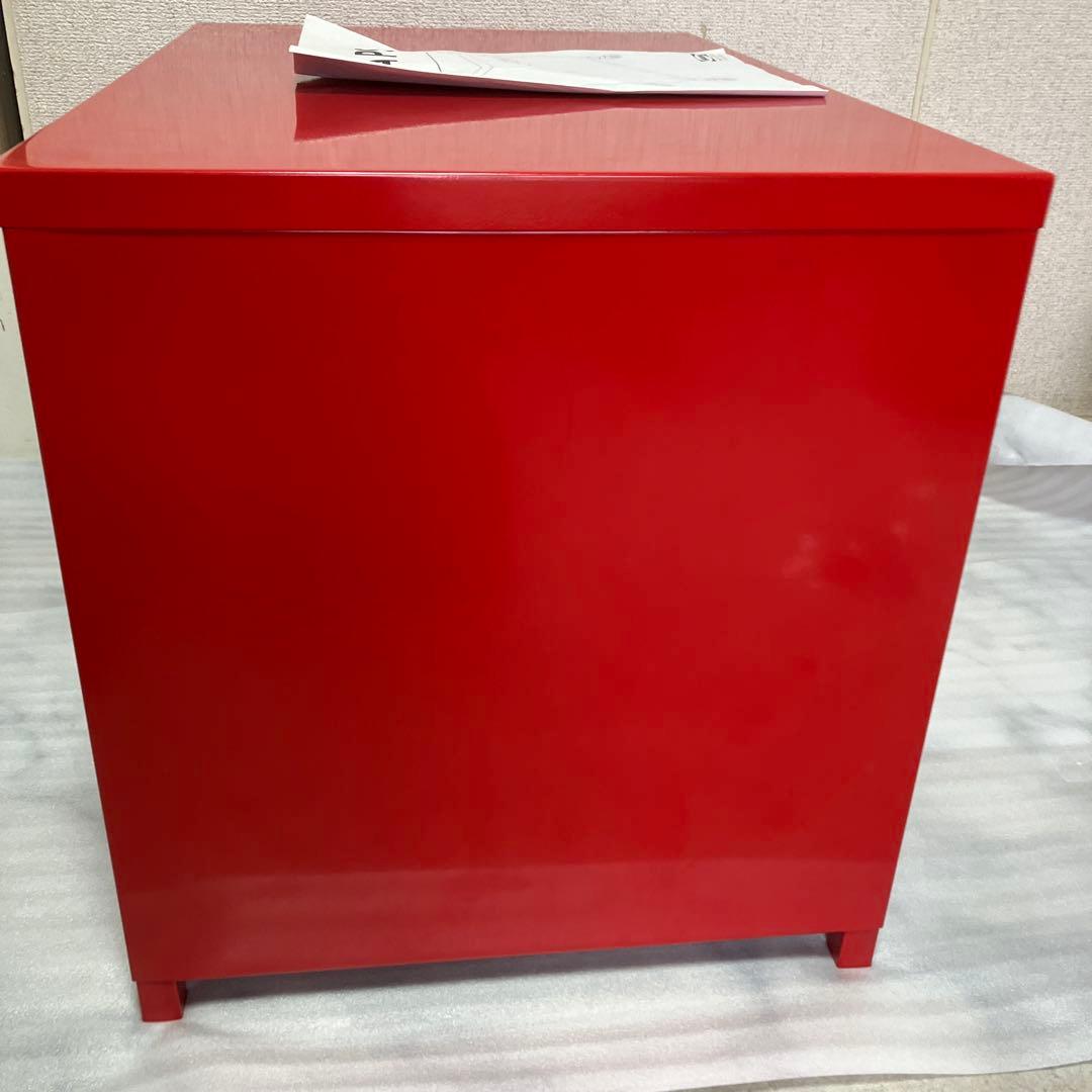 IKEA イケア PSキャビネット　赤