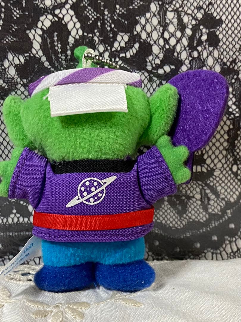 ディズニー　リトルグリーメン　エイリアン　ぬいぐるみ　ストラップ　ハッピ　祭り