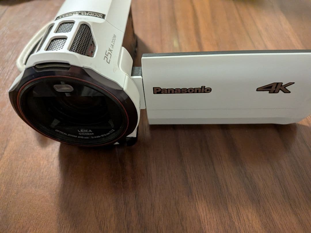 N*g様 ジャンク？撮影時真暗。Panasonic 4K ビデオカメラ ズーム